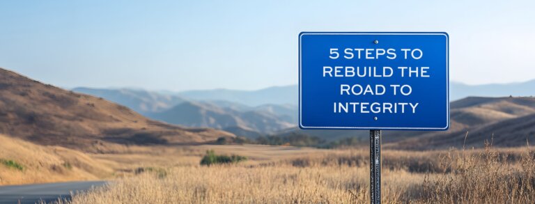 5 Steps to Rebuild the Road of Integrity