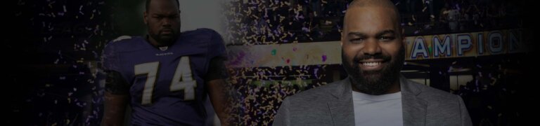 Super Bowl Champion Michael Oher offers advice for When Your Back’s Against the Wall